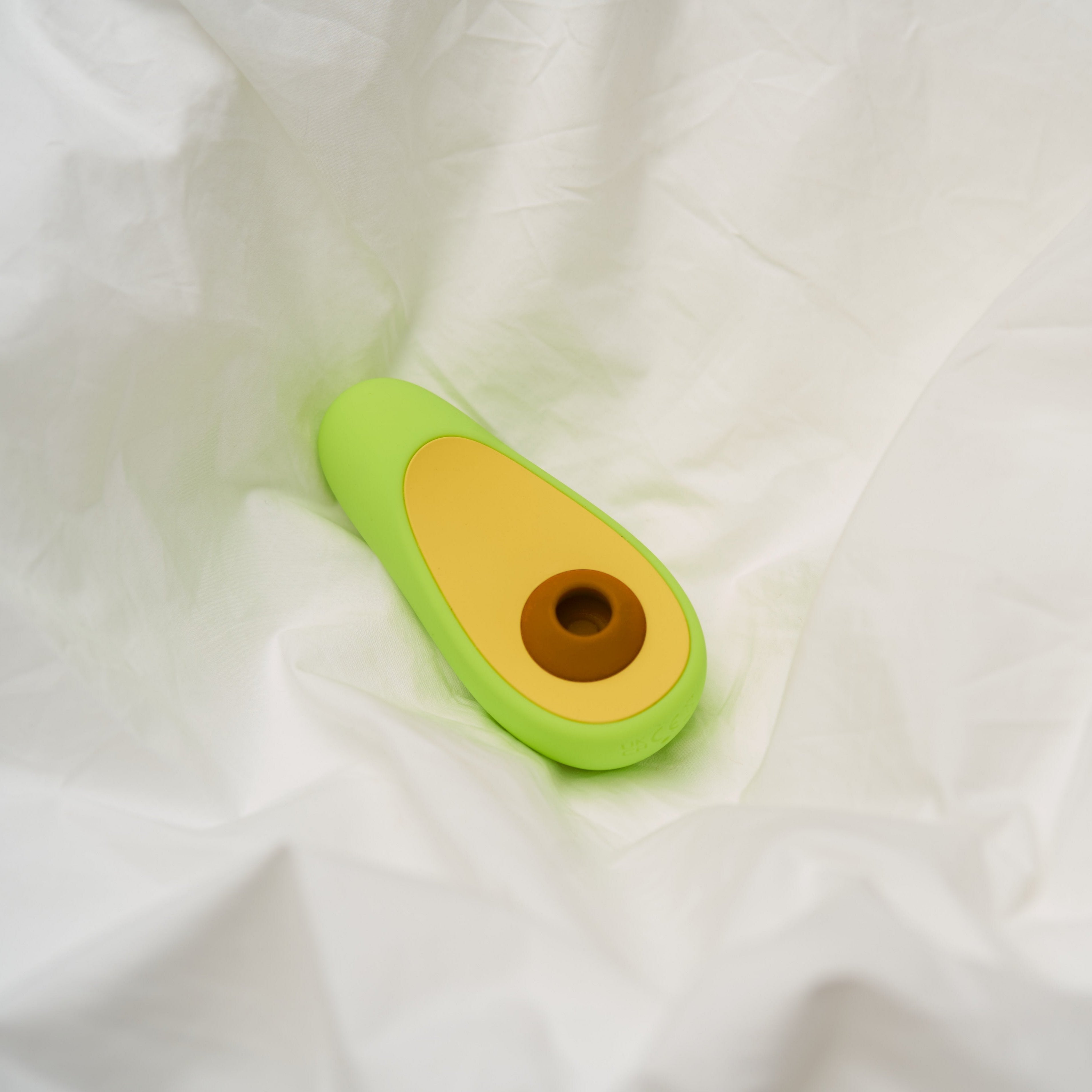 Avocado sex toy — charging port
